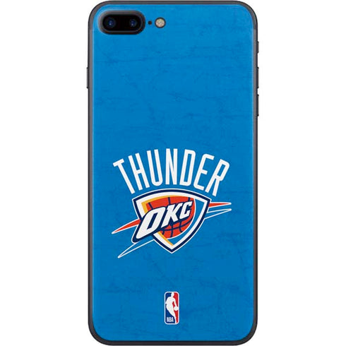 NBA OKC Thunder Distressed iPhone 8 Plus Skin
